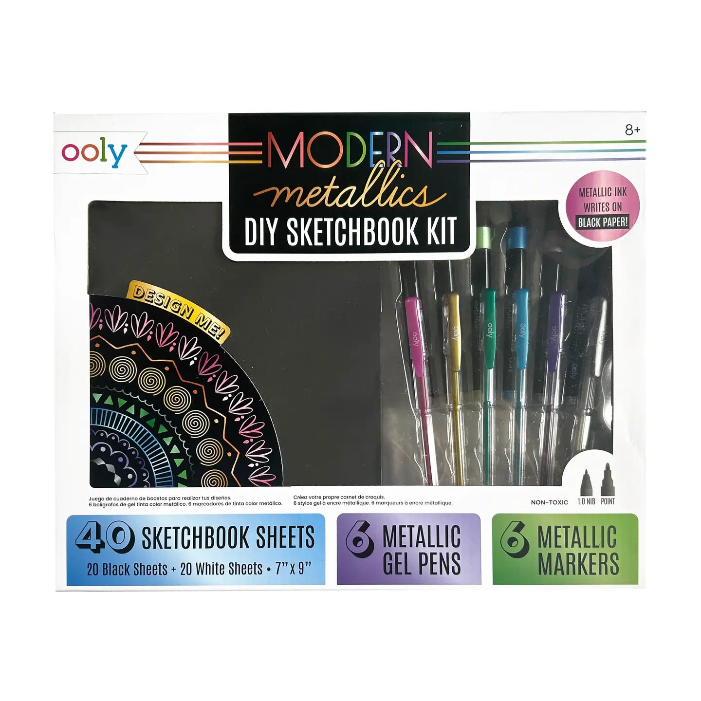 MODERN METALLICS D.I.Y SKETCHBOOK KIT