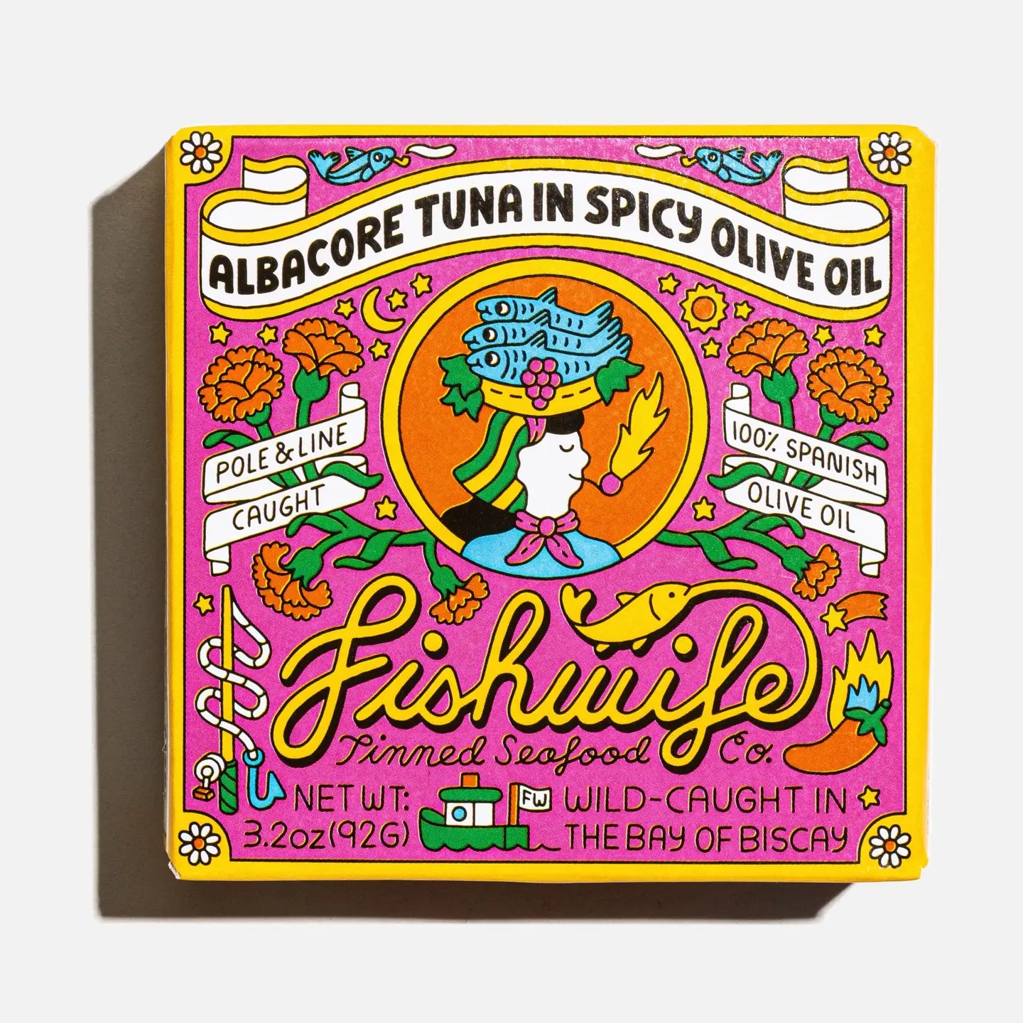 ALBACORE TUNA IN SPICY OLIVE OIL