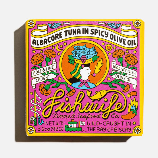 ALBACORE TUNA IN SPICY OLIVE OIL