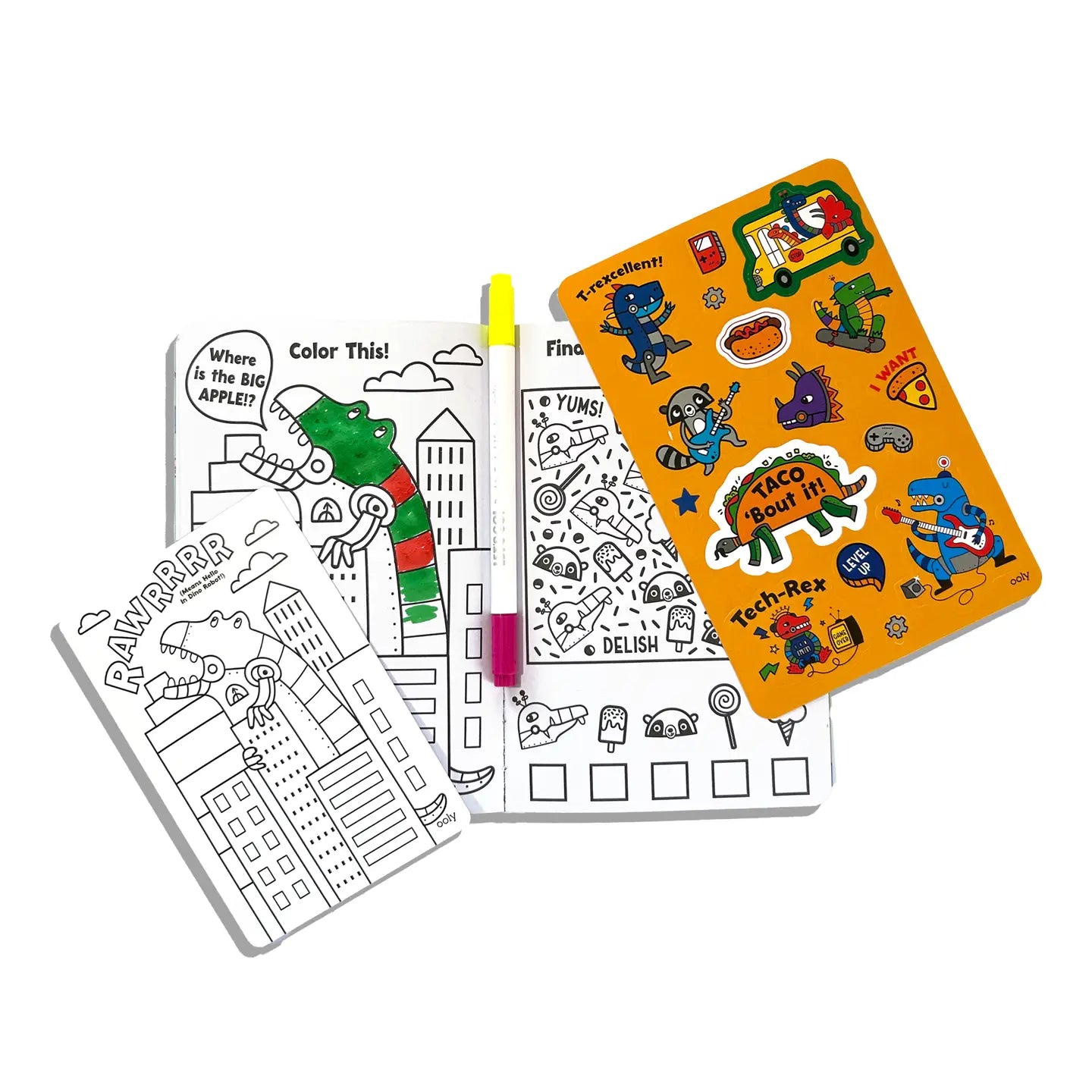 LET'S GO!  ACTIVITY & COLORING KIT