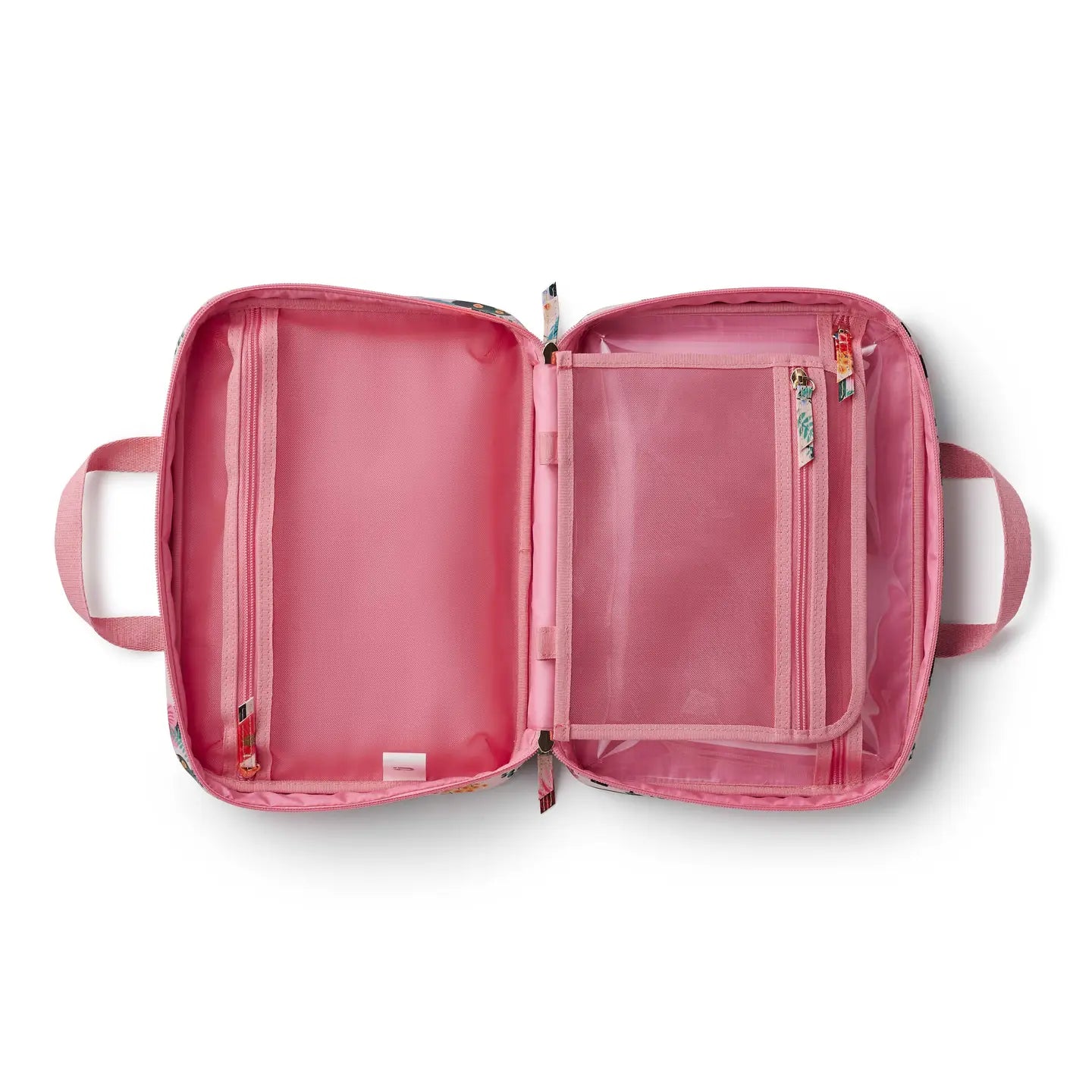 DAHLIA TRAVEL COSMETIC CASE
