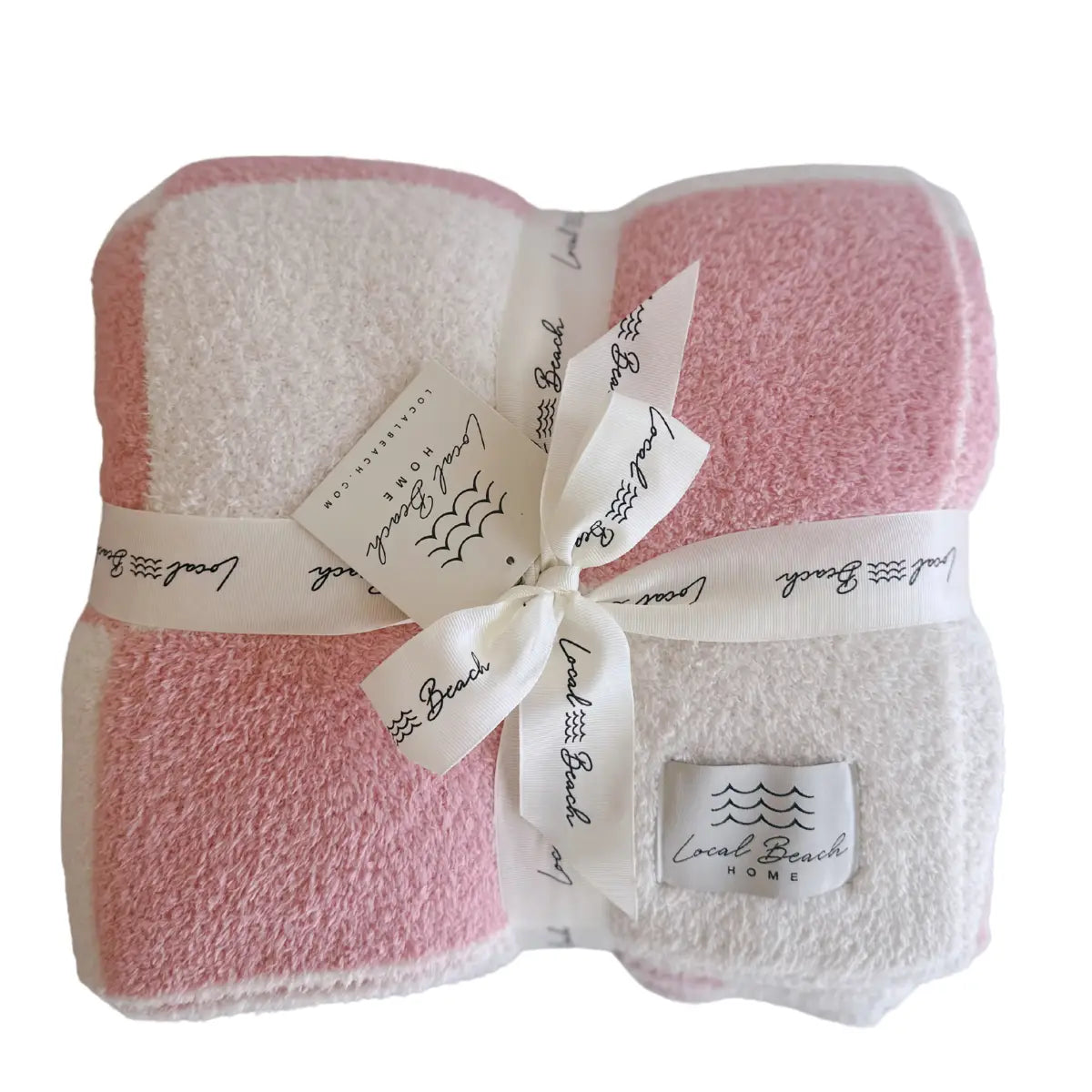 LOCAL BEACH CHECKER LUXE HOME BLANKET