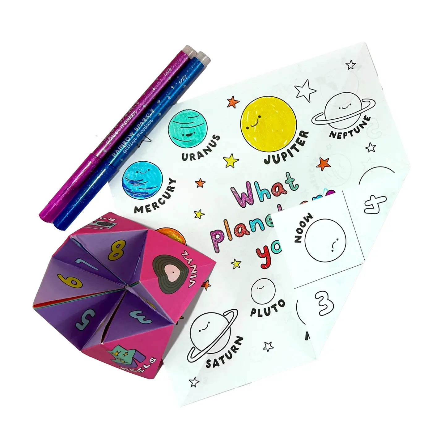 D.I.Y. FORTUNE TELLER ACTIVITY SET