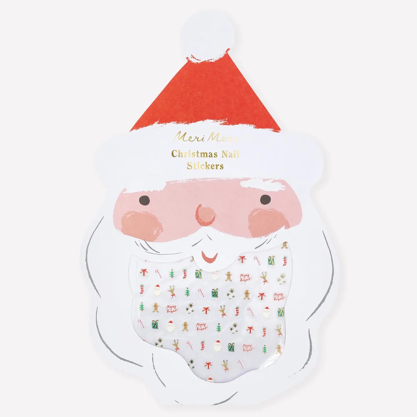 CHRISTMAS NAIL STICKERS MERI MERI