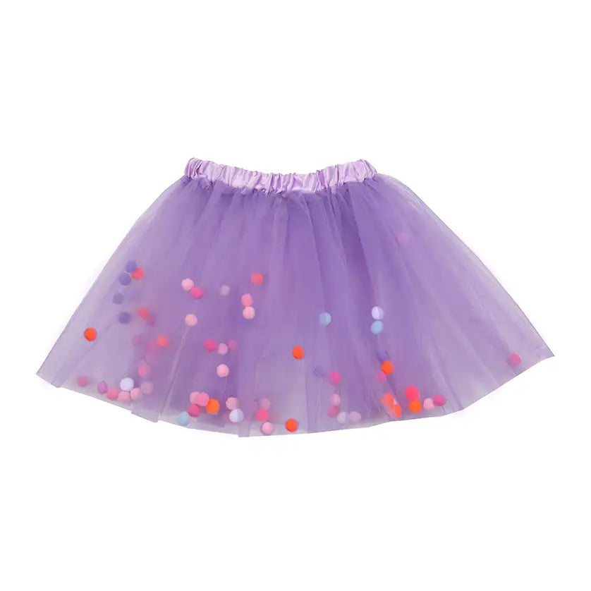 LAVENDER POM POM TUTU
