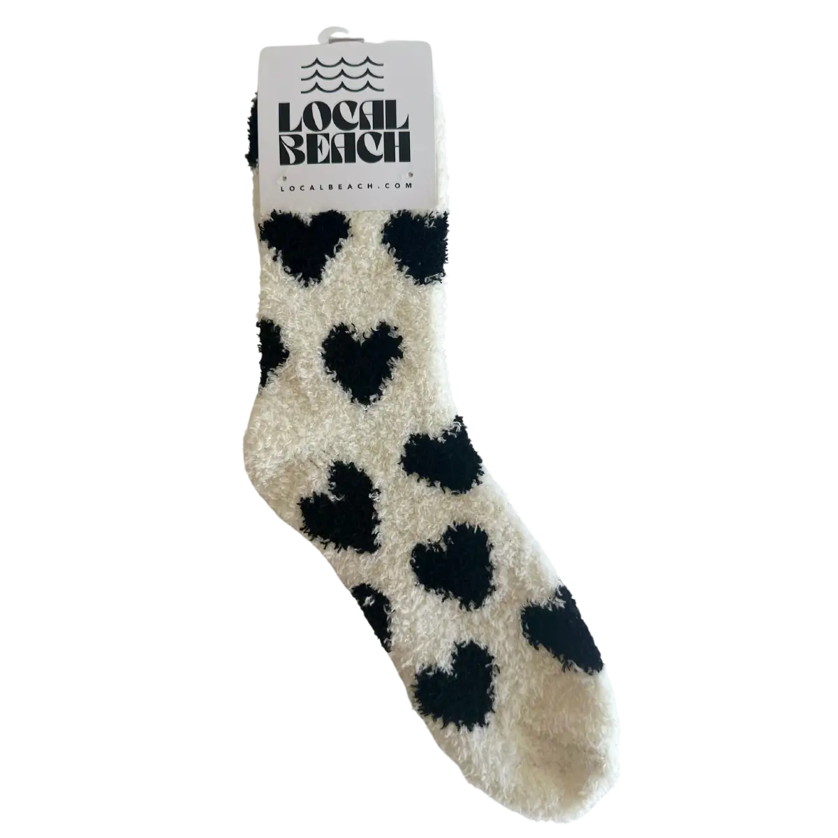 LOCAL BEACH HEART SOCKS