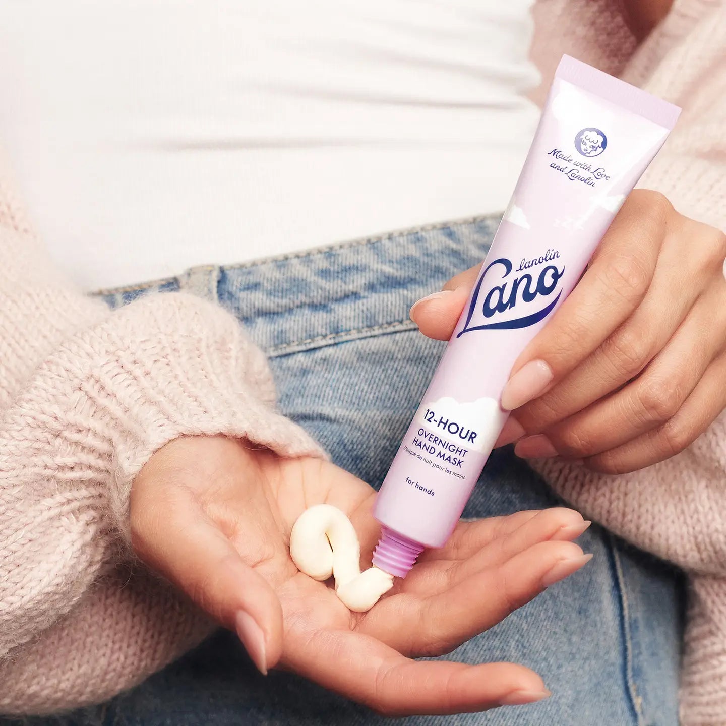 12 HOUR OVERNIGHT HAND MASK - LANOLIPS