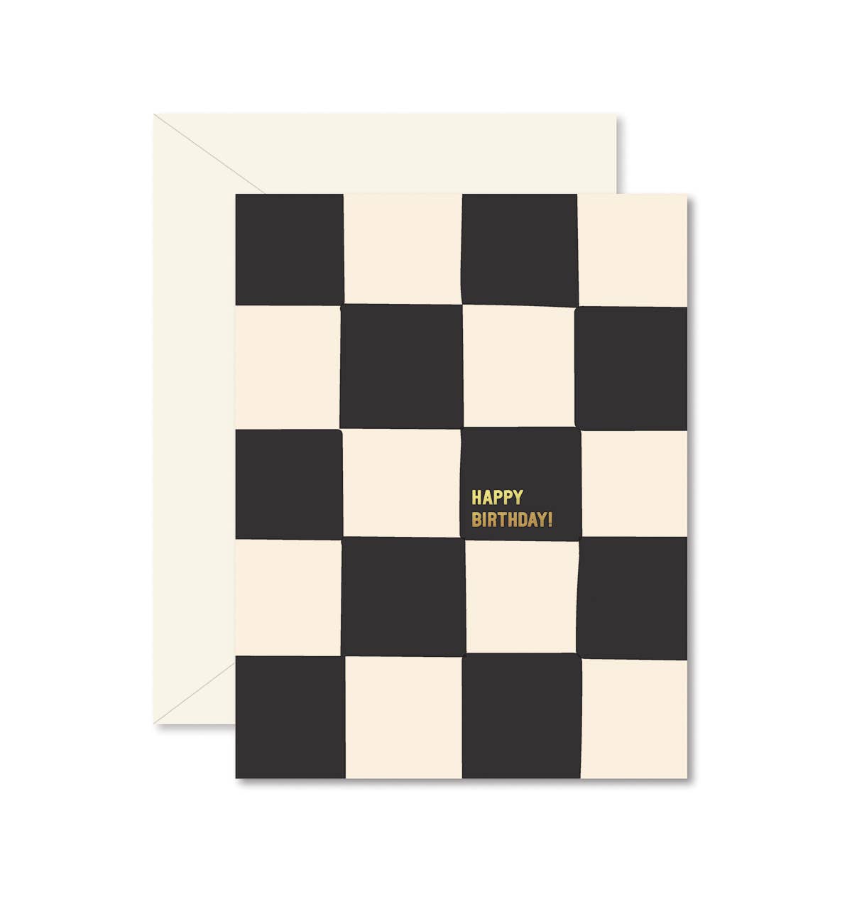 CHESSBOARD BIRTHDAY GREETING CARD