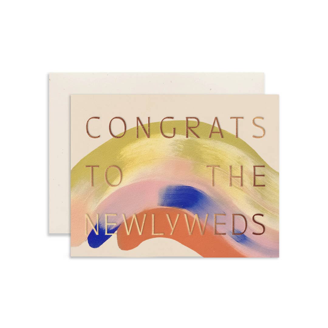 CITRON WEDDING CARD