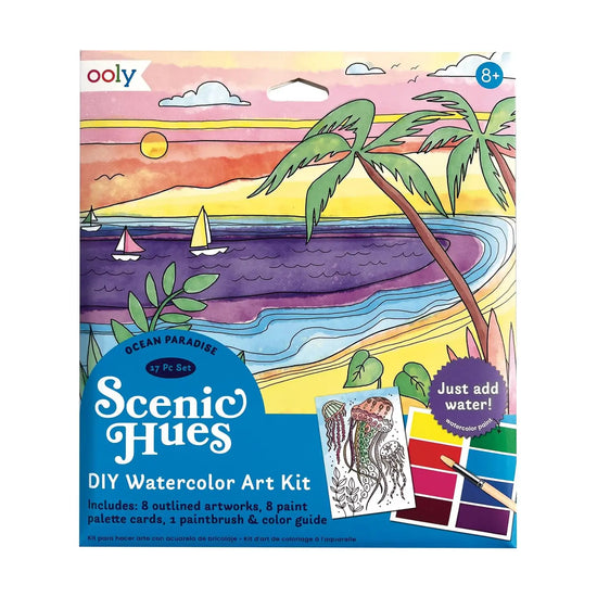 SCENIC HUES D.I.Y WATERCOLOR KIT