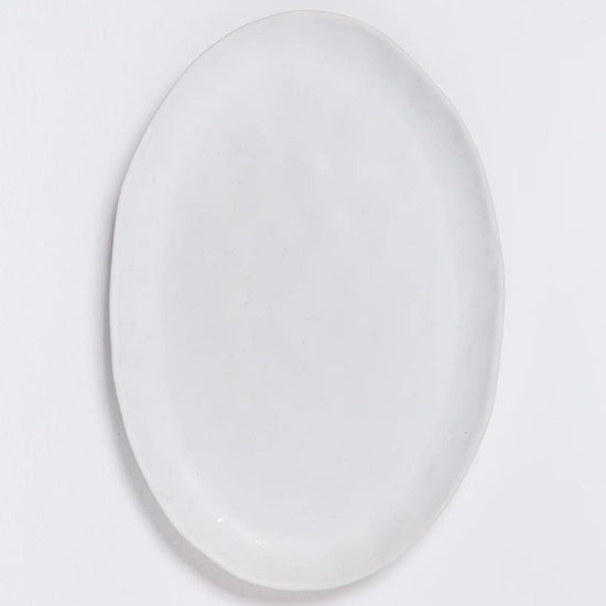 NATURE SHAPE OVAL SERVING PLATTER