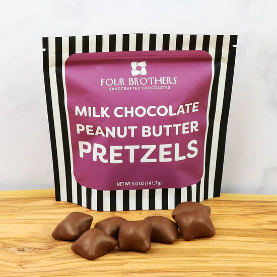 MILK CHOCOLATE PEANUT BUTTER PRETZLES