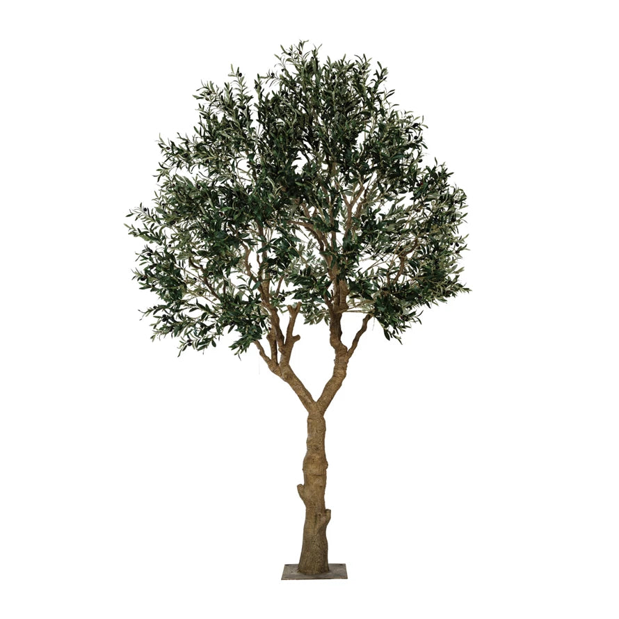 OVERSIZED FAUX OLIVE TREE