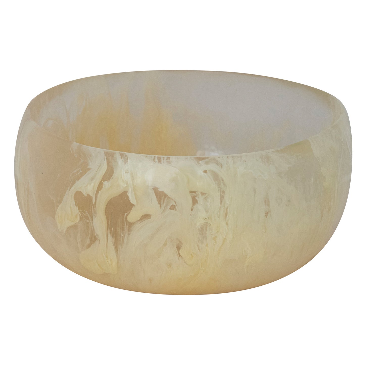 MARBLED RESIN BOWL