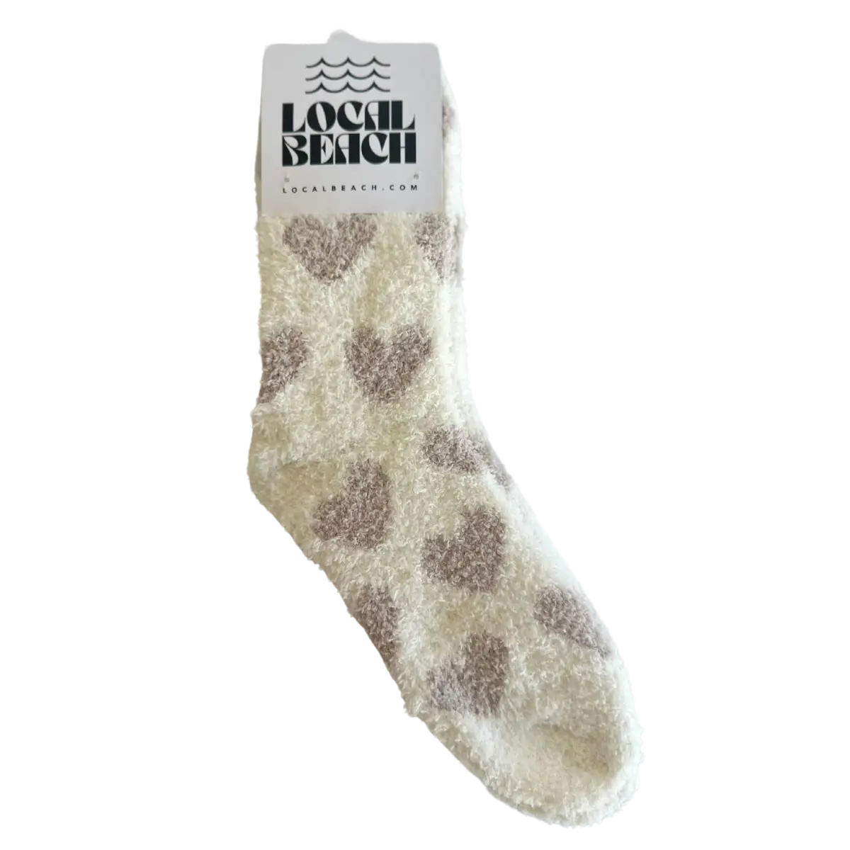 LOCAL BEACH HEART SOCKS