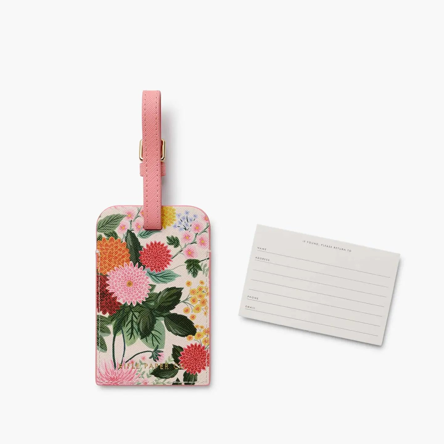DAHLIA LUGGAGE TAG
