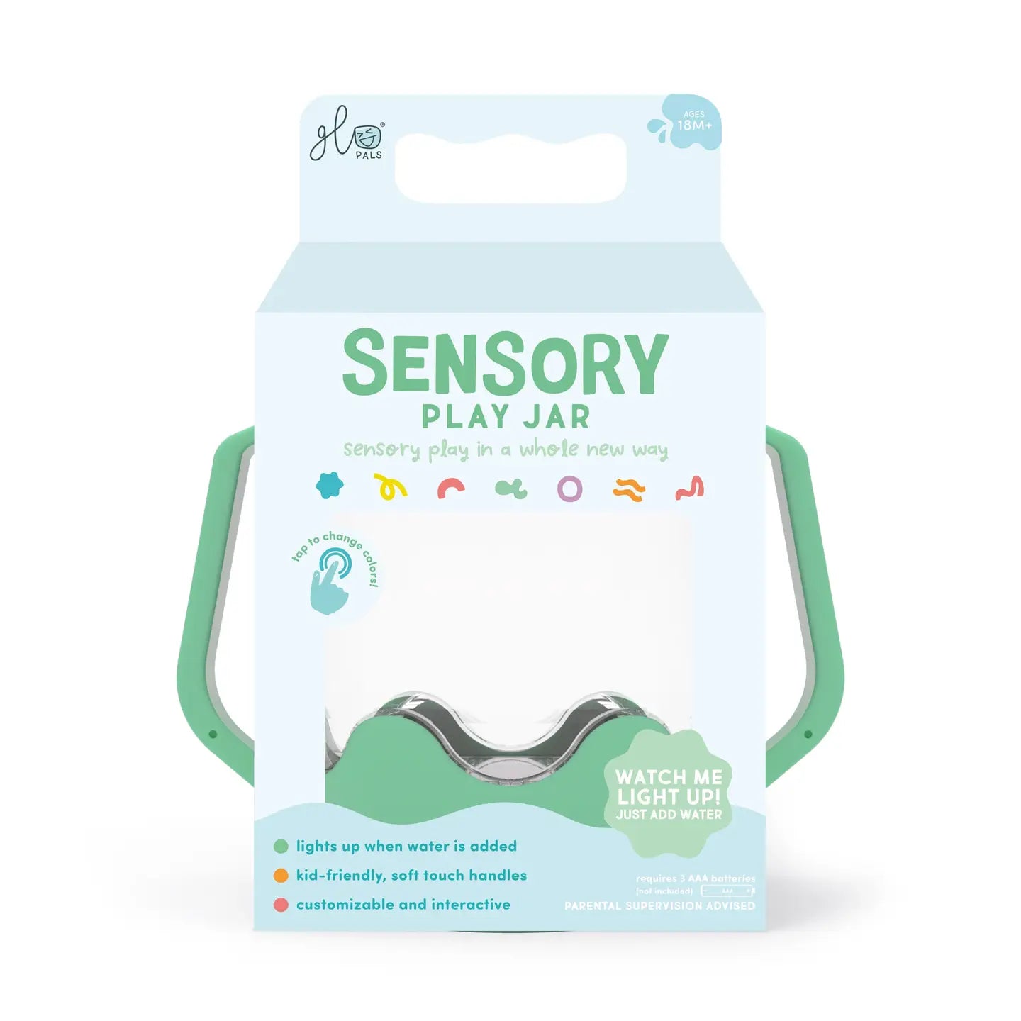 GLO PALS SENSORY PLAY JAR
