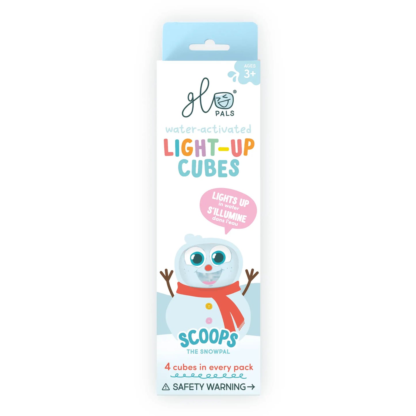 GLO PALS SCOOPS SNOWPAL 4 PACK