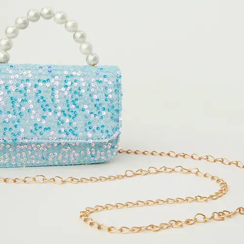 SHIMMER SEQUIN PURSE