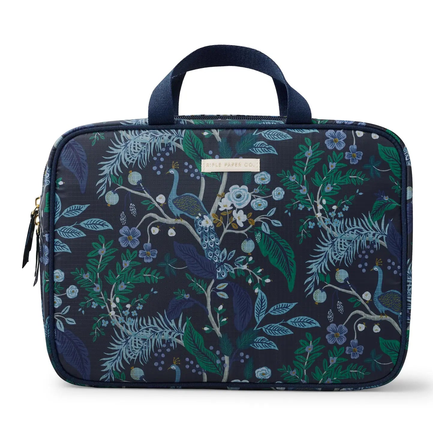 PEACOCK TRAVEL COSMETIC CASE