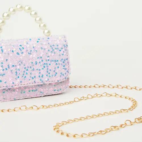 SHIMMER SEQUIN PURSE
