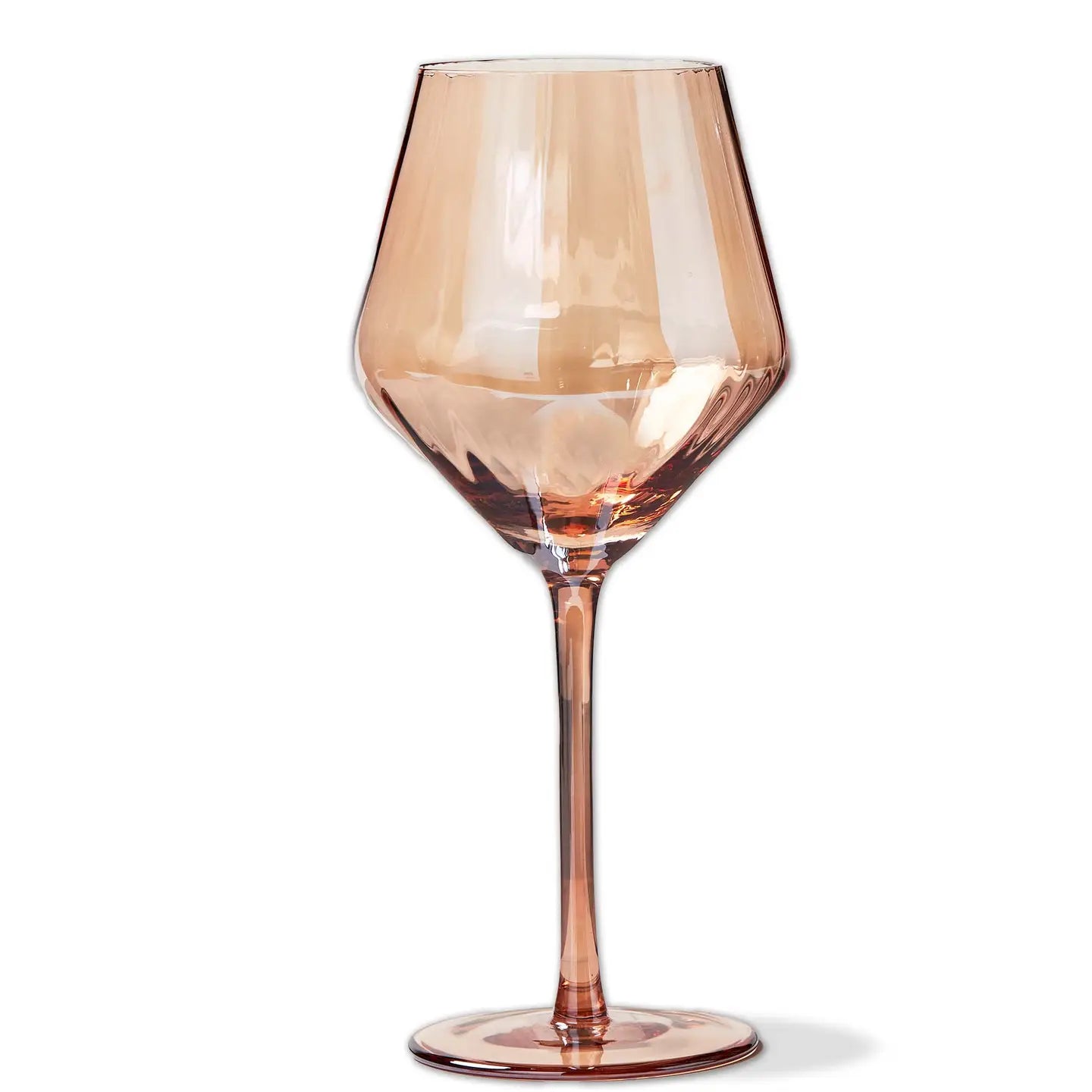 CHELSEA IRIDESCENT BLUSH WINE GLASS