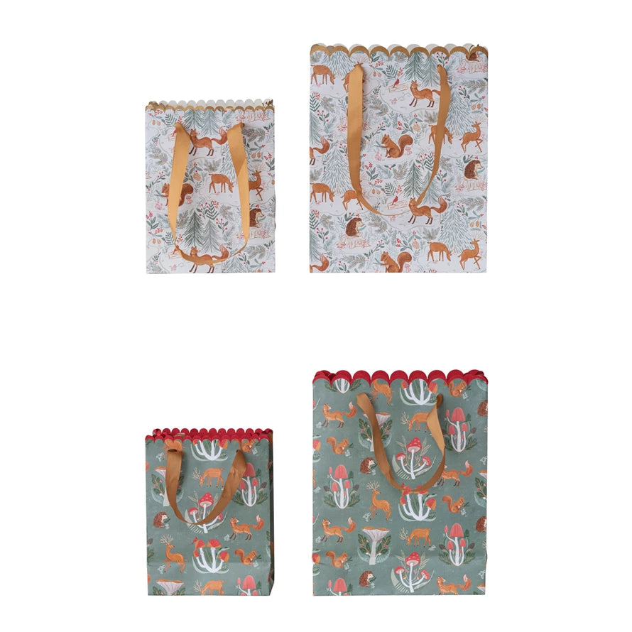 PRINTED PAPER GIFT BAGS