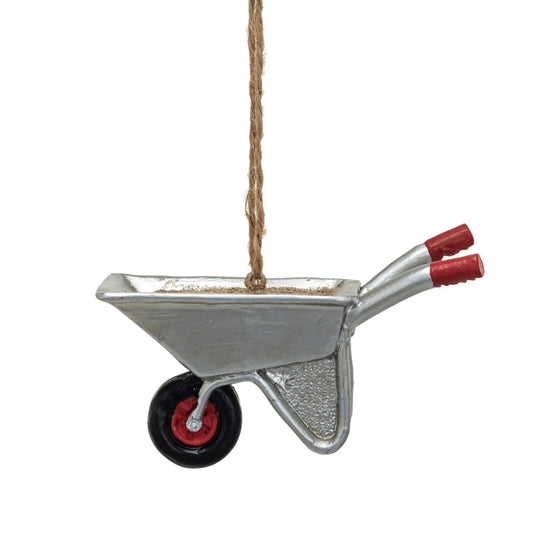 WHEELBARROW ORNAMENT