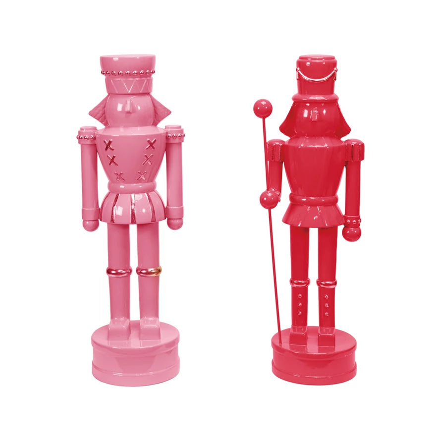 NUTCRACKER WITH GOLD FINISH ACCENTS