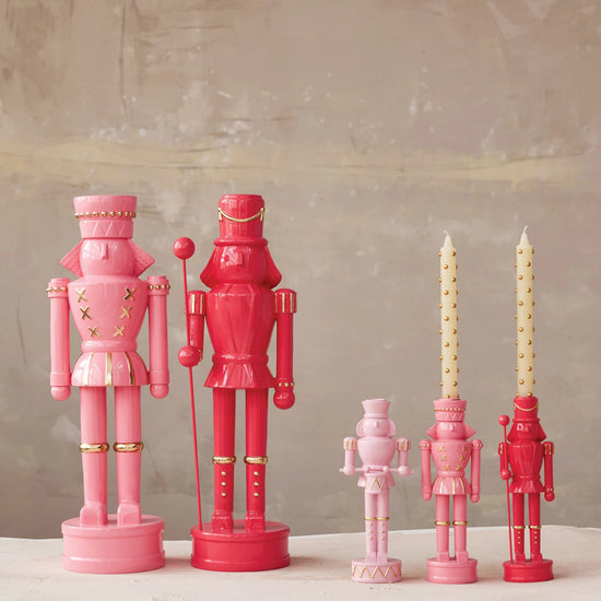 NUTCRACKER WITH GOLD FINISH ACCENTS