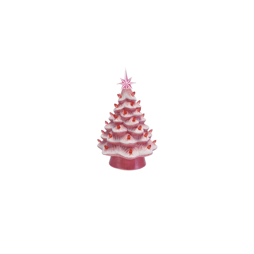 CERAMIC LED CHRISTMAS TREE