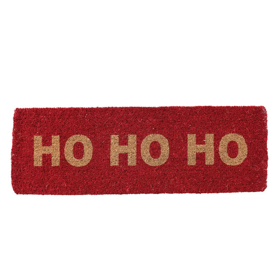 HO HO HO DOORMAT