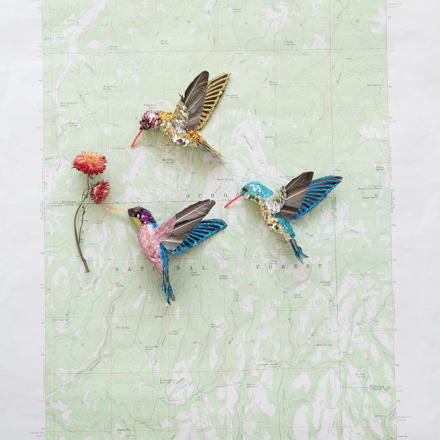 HUMMINGBIRD ORNAMENT