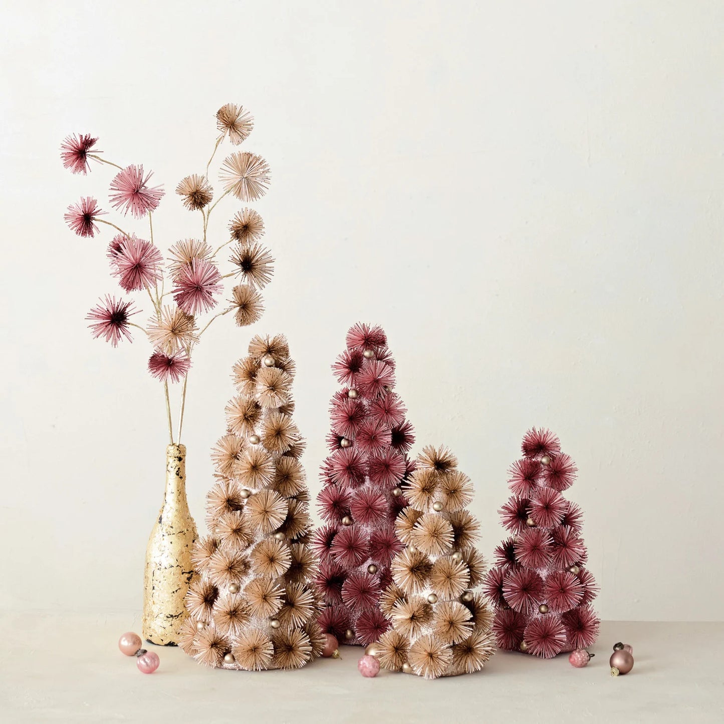 TINSEL BALL TREE - SMALL