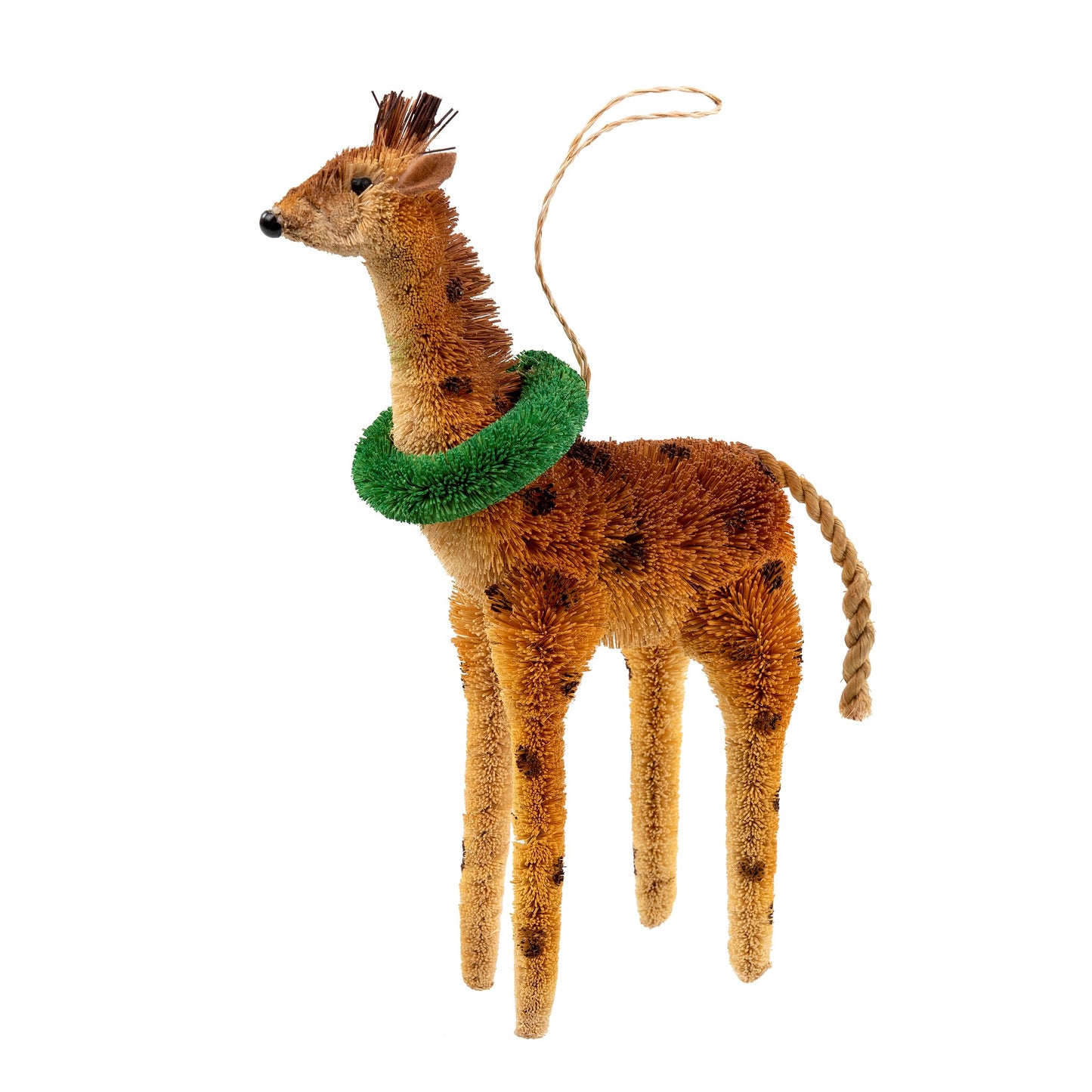 Load image into Gallery viewer, GIRAFFE WITH WREATH ORNAMENT
