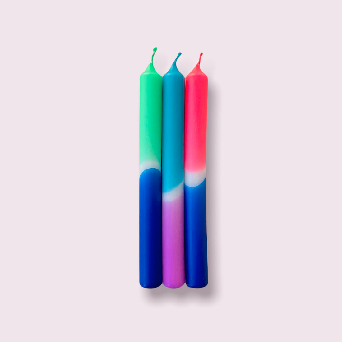 Load image into Gallery viewer, DIP DYE NEON CANDLES
