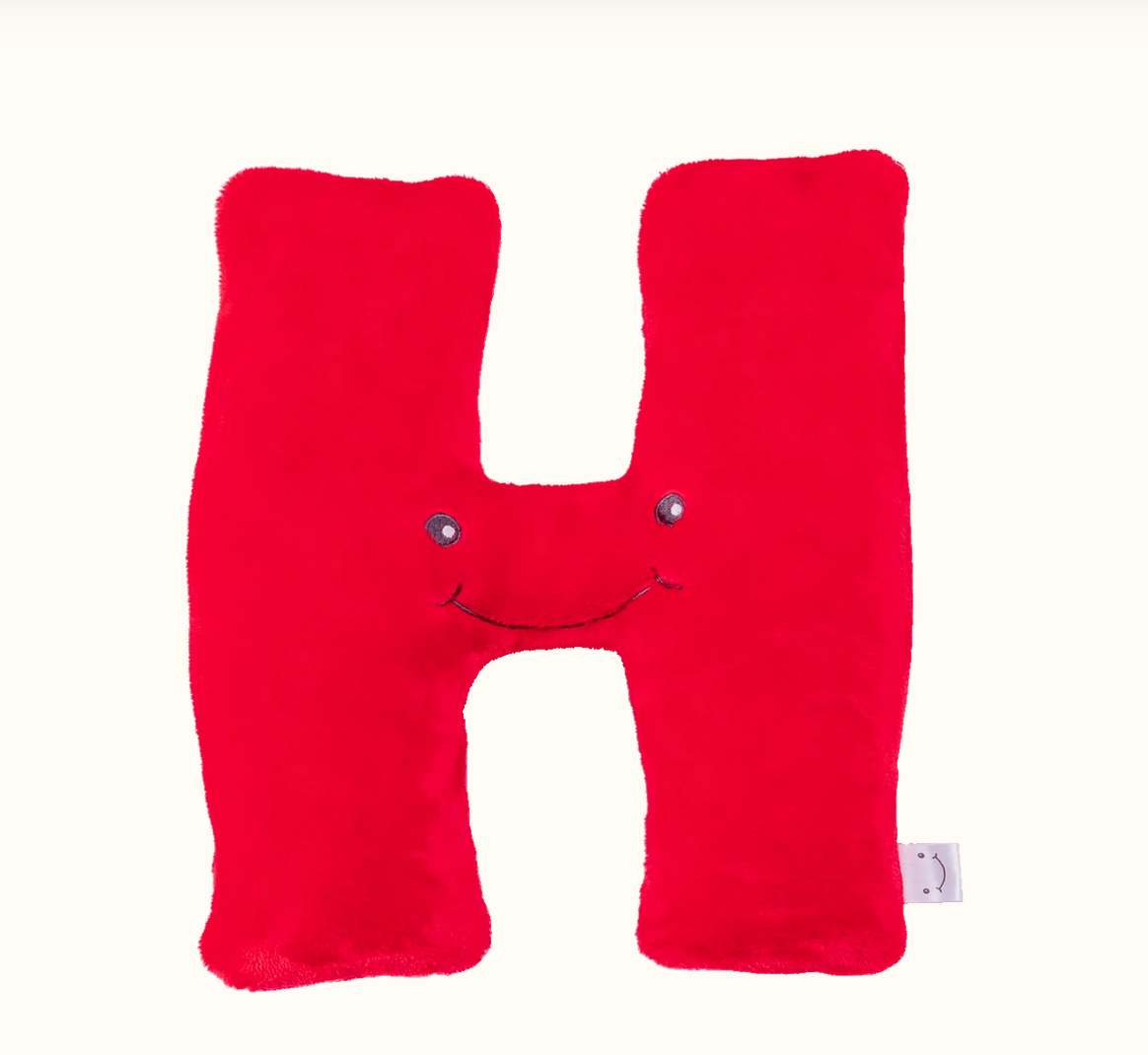 ALPHAPALS LARGE PLUSH LETTERS - H