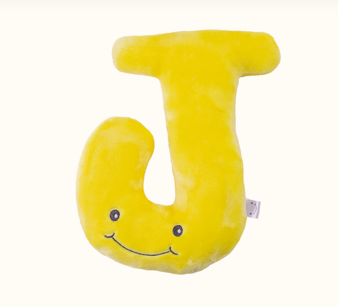 ALPHAPALS LARGE PLUSH LETTERS - J