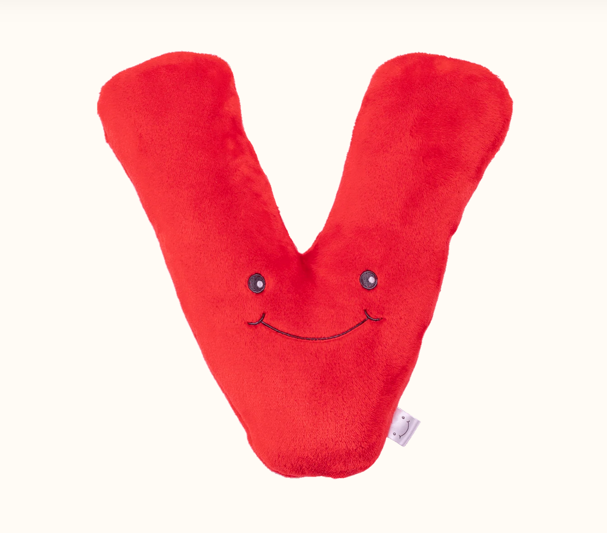 ALPHAPALS LARGE PLUSH LETTERS - V