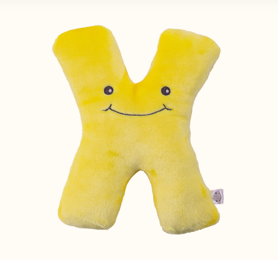 ALPHAPALS LARGE PLUSH LETTERS - X