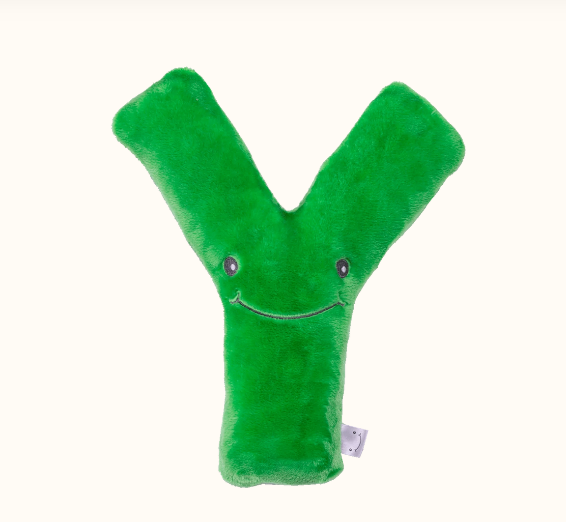 ALPHAPALS LARGE PLUSH LETTERS - Y