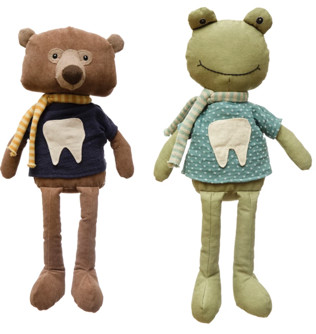 ANIMAL TOOTH FAIRY PILLOW