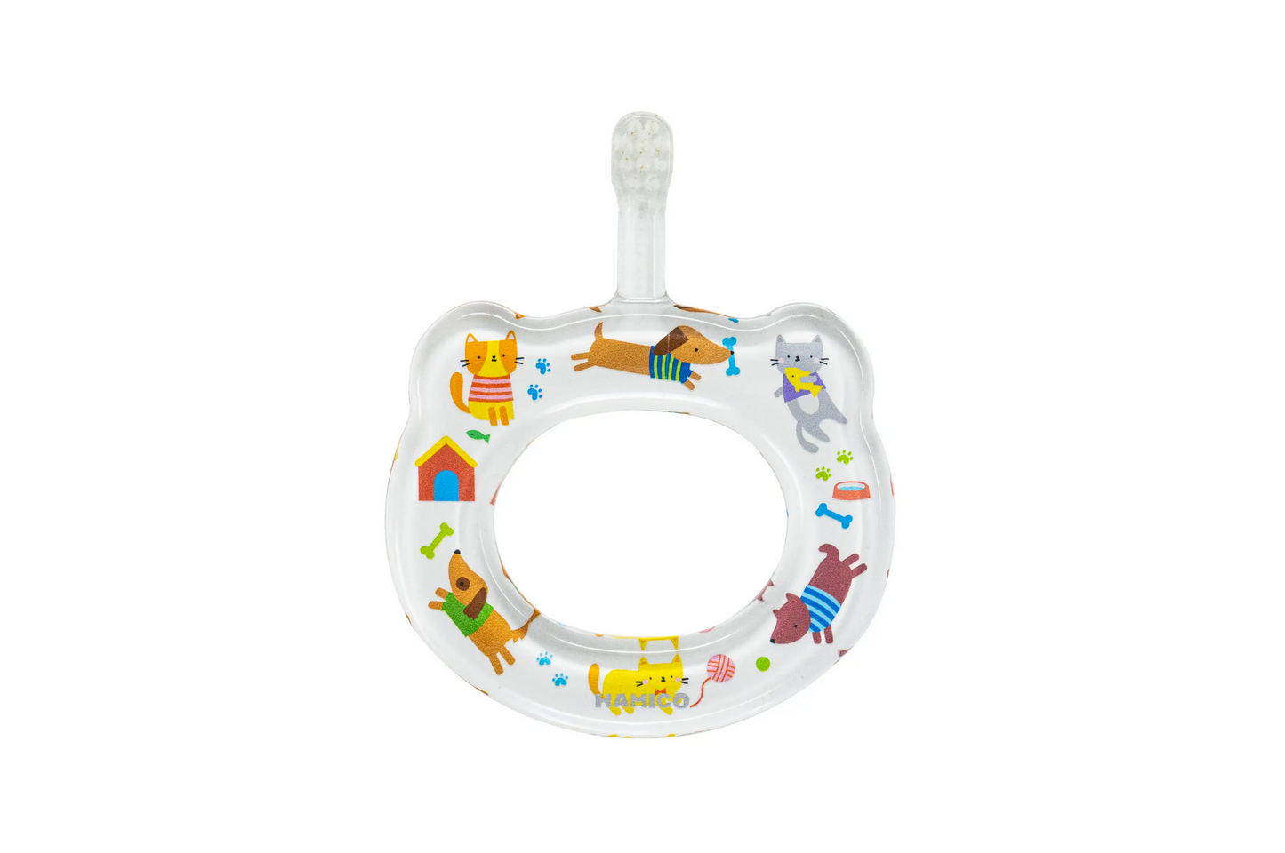 BABY HAMICO TOOTHBRUSH - CATS AND DOGS