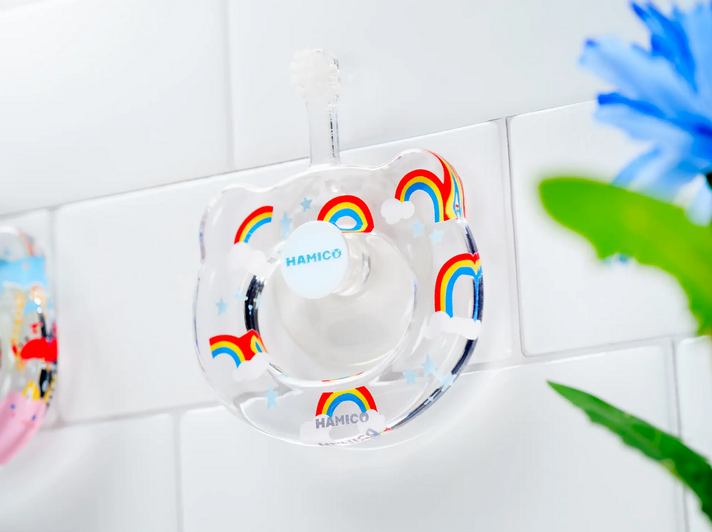 BABY HAMICO TOOTHBRUSH - RAINBOWS