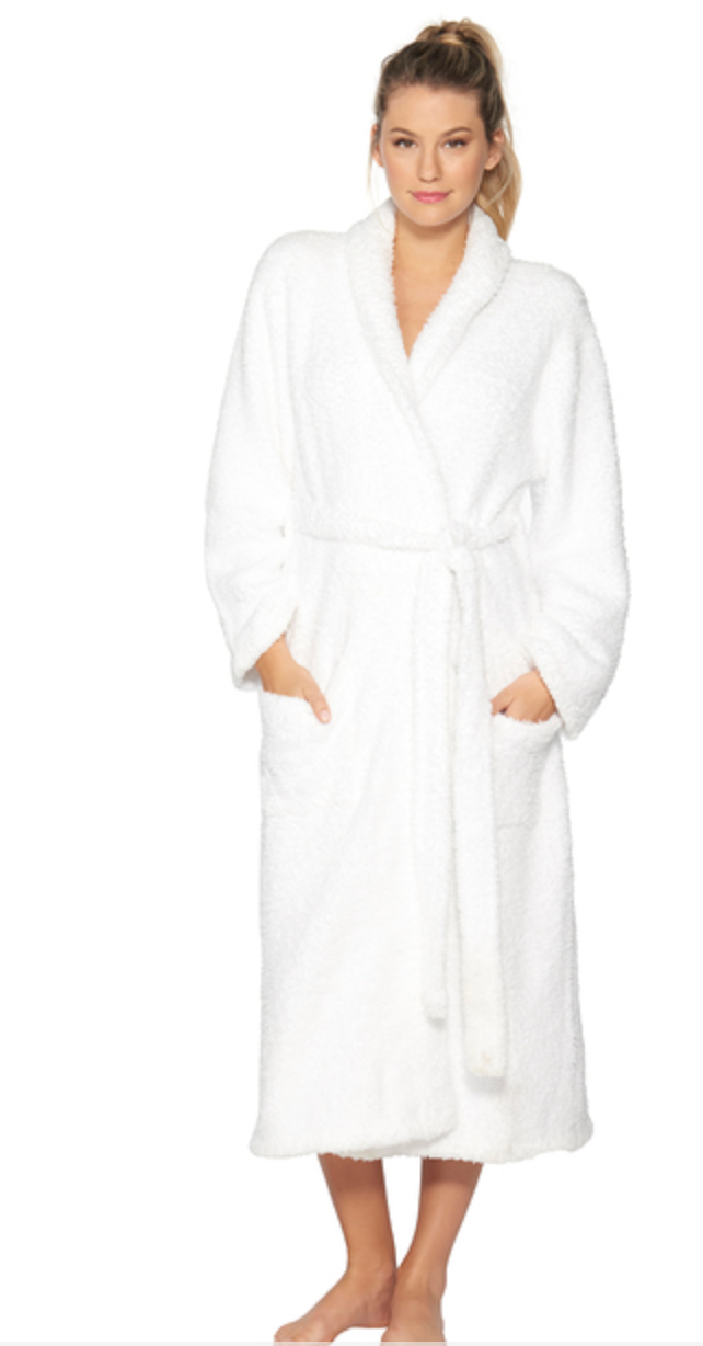 BAREFOOT DREAMS - COZYCHIC ROBE WHITE