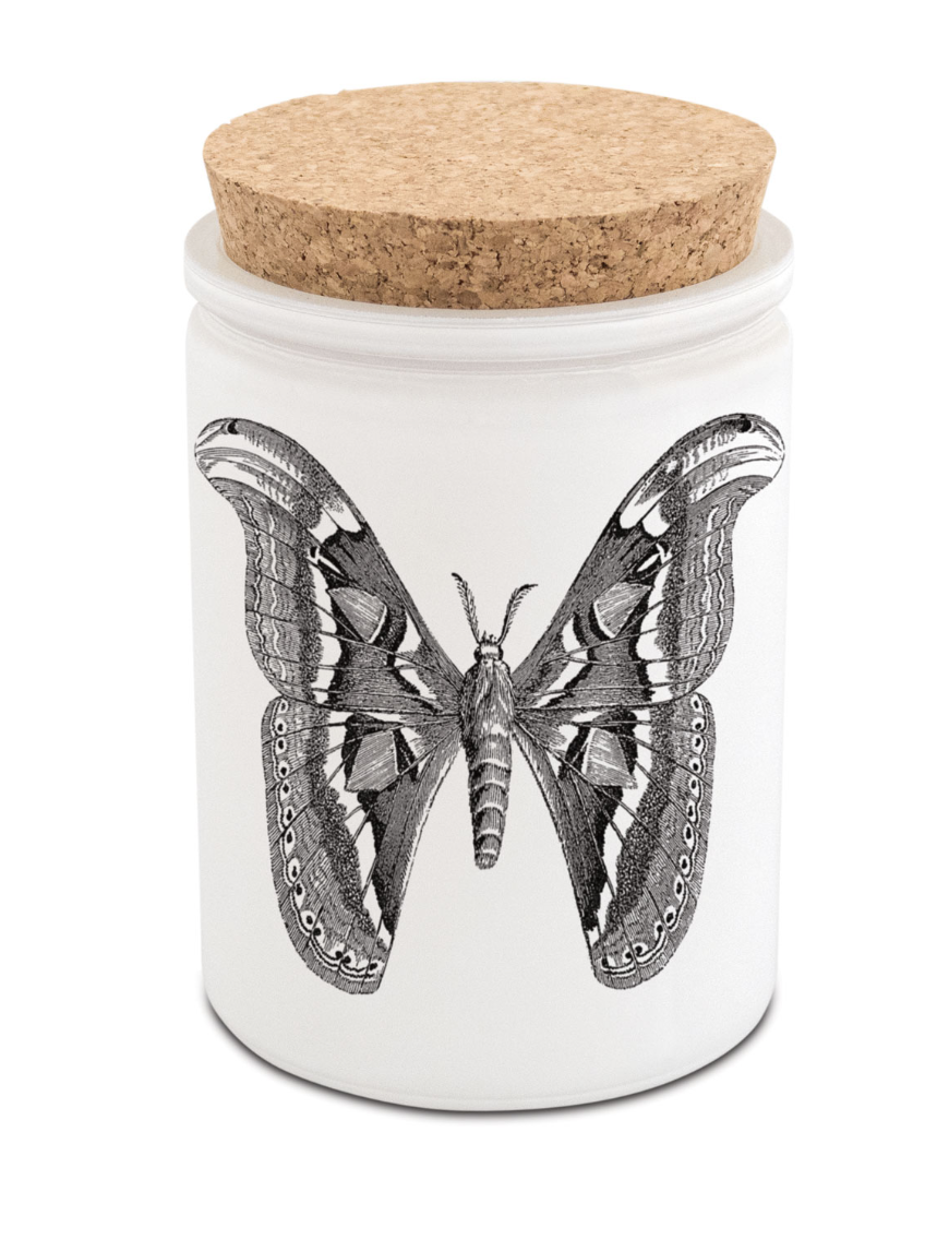 CITRONELLA SEA SALT CANDLE - BUTTERFLY