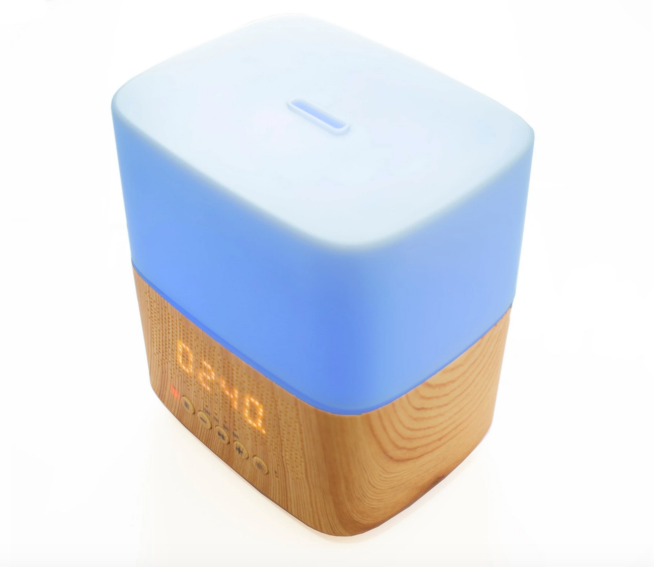 DIFFUSER AND BLUETOOTH CLOCK SPEAKER - BLUE