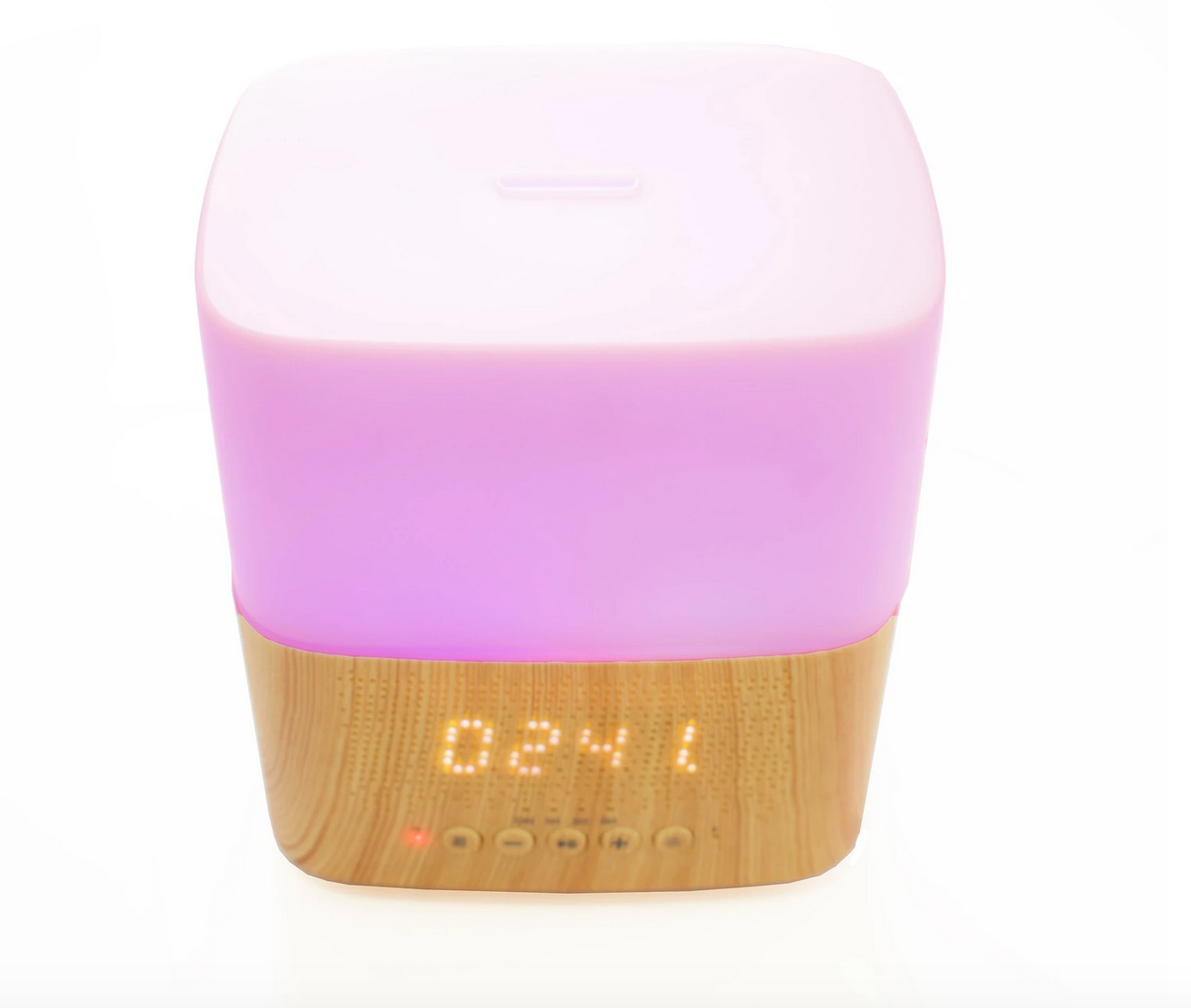 DIFFUSER AND BLUETOOTH CLOCK SPEAKER - PINK