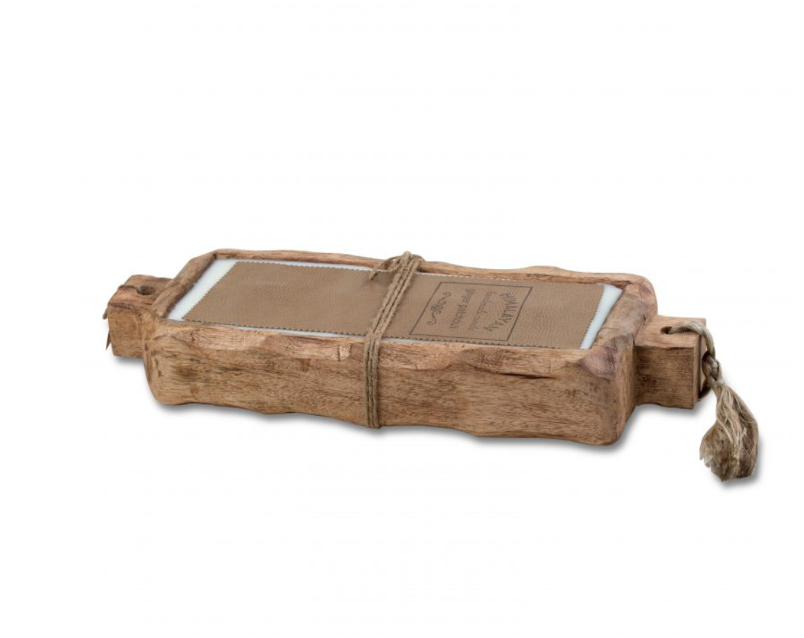 DRIFTWOOD CANDLE TRAY - HIMALAYAN TRADING POST - LG