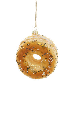 Load image into Gallery viewer, EVERYTHING BAGEL ORNAMENT
